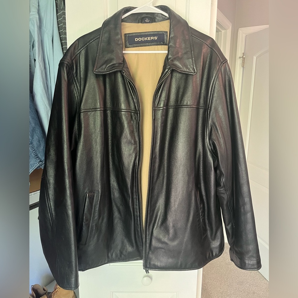 Dockers leather jacket